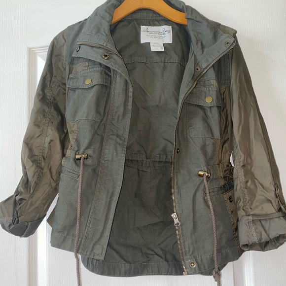 ❗️SOLD❗️Green Utility Jacket - Picture 2 of 5